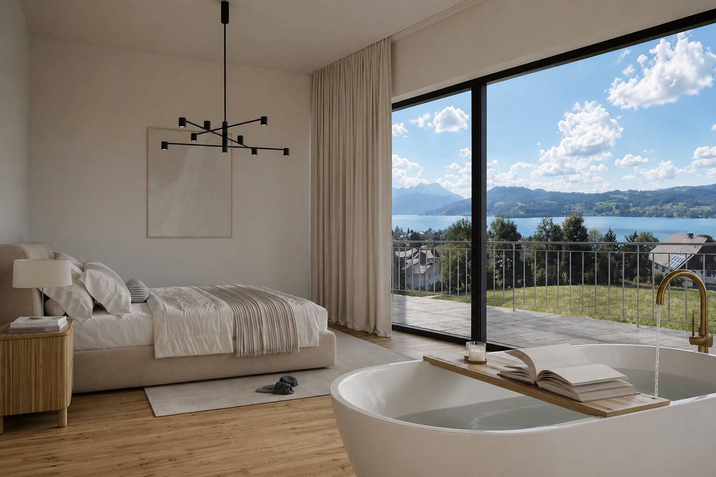 Exklusive Neubau-Villa mit unvergleichlichem Atterseeblick - Baustart bereits erfolgt!