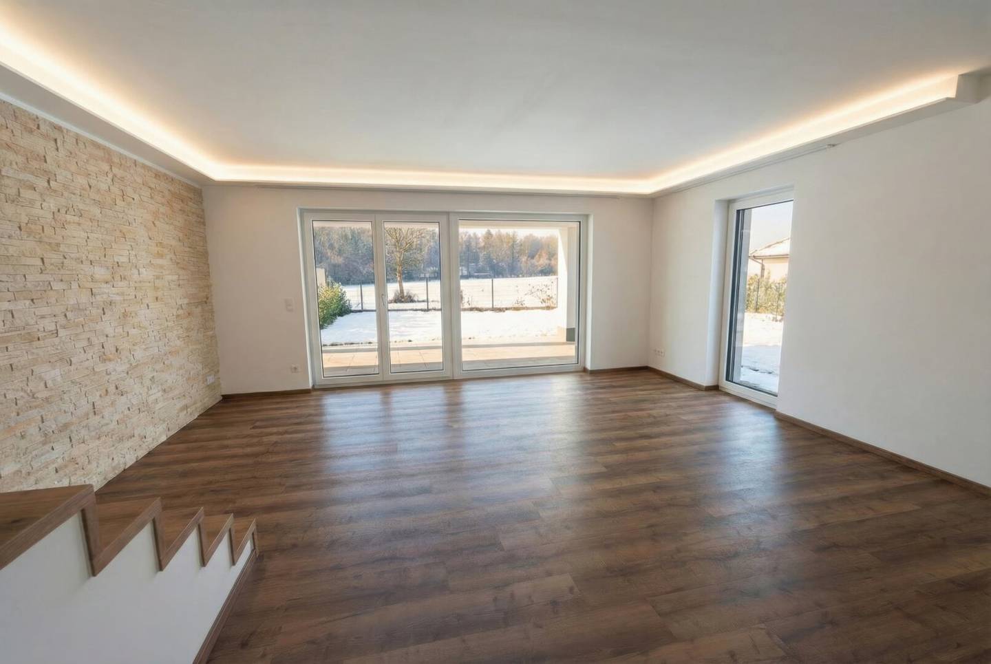 Moderne Doppelhaushälfte in Grünlage – belagsfertig & flexibel gestaltbar