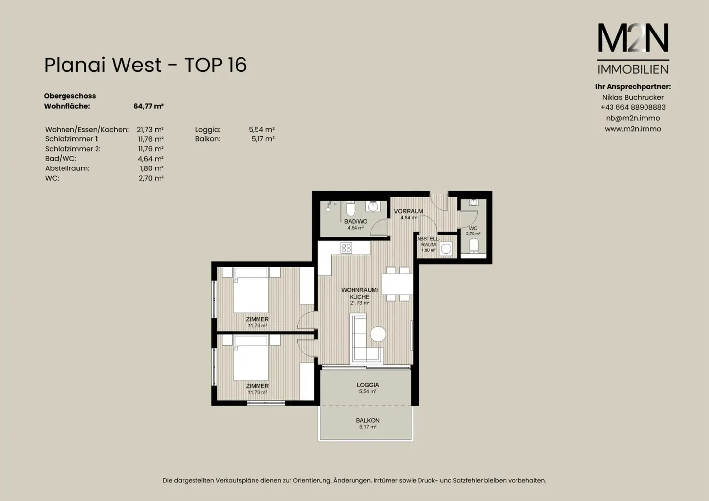 Großzügige 3-Zimmer-Wohnung mit Loggia und Balkon