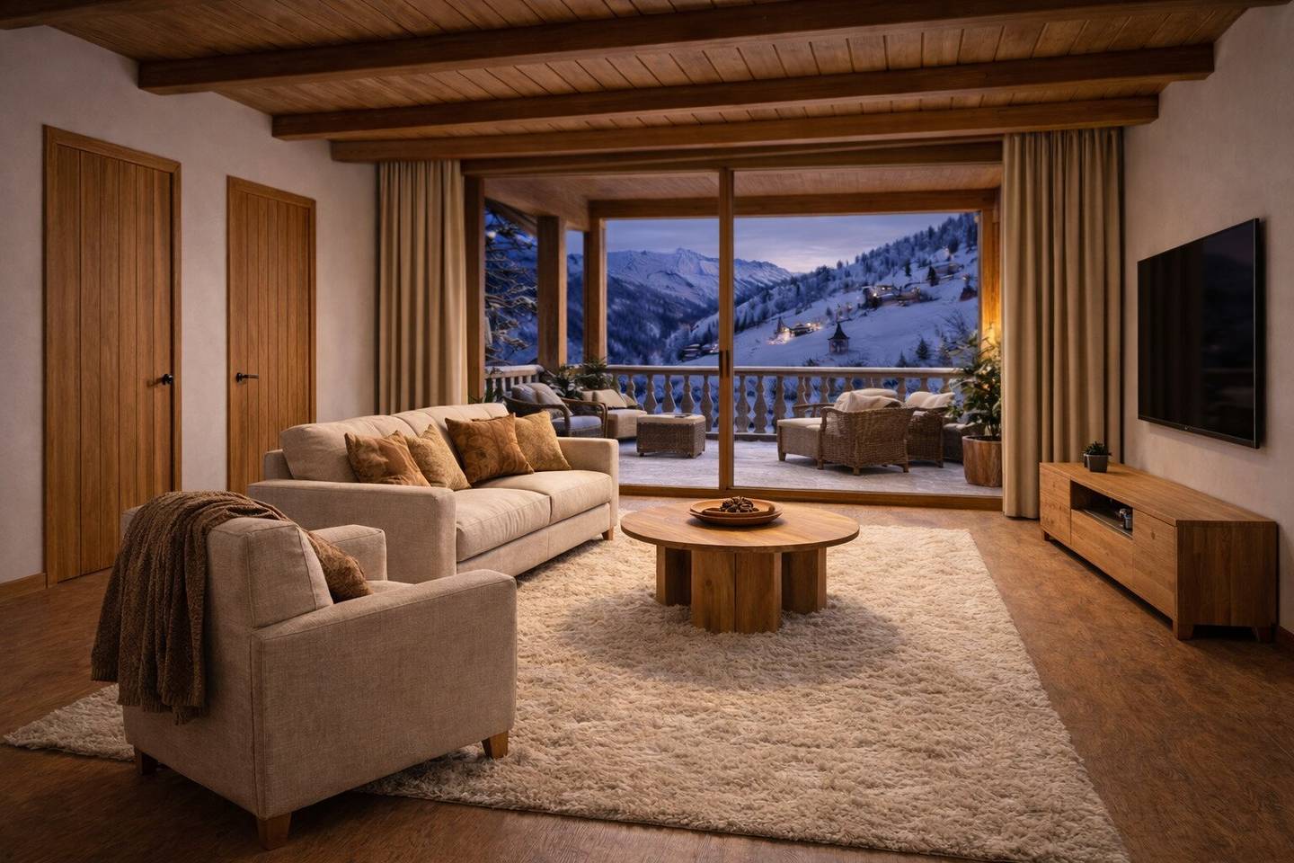 Moderne 3-Zimmer-Wohnung mit Loggia und Balkon