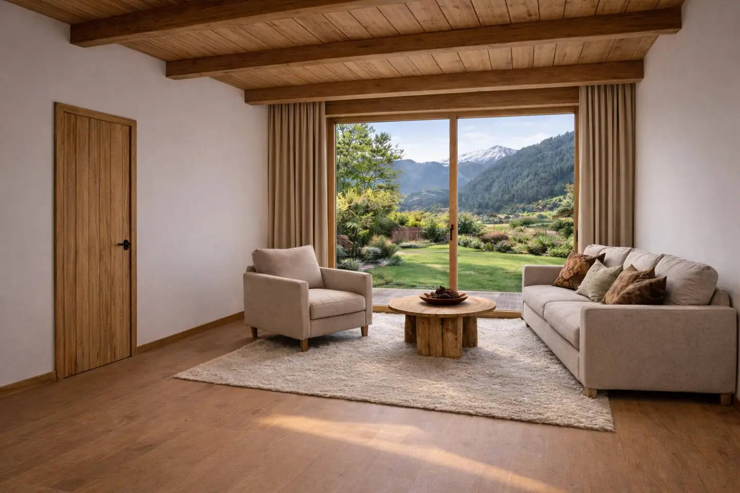 Charmante Gartenwohnung mit sonniger Terrasse  – alpiner Rückzugsort