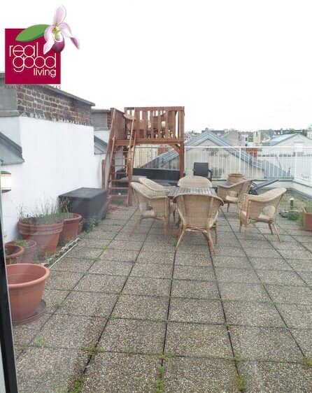 Gediegene, komplett möblierte 3-Zimmerwohnung mit einer ca. 60 m² großen Dachterrasse in schöner zentraler Lage des 4. Bezirks, unweit des 5. und des 1. Bezirks