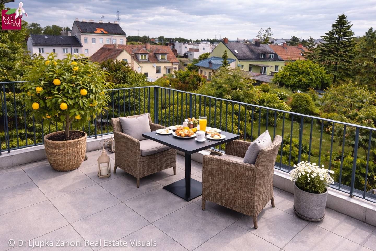 Attraktive 2-Zimmer-Neubauwohnung mit Balkon im 1. Dachgeschoss