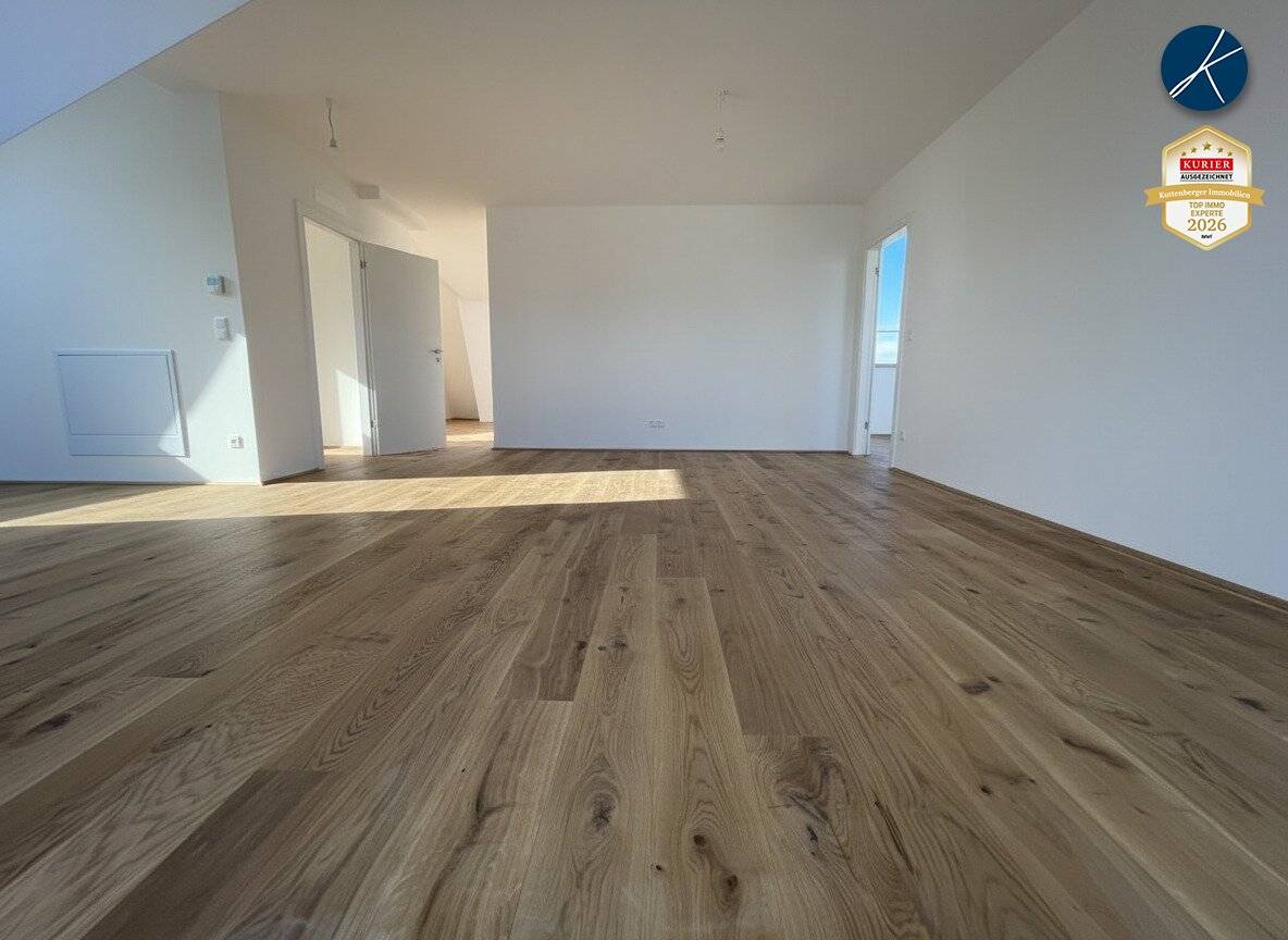 Wohnzimmer, Parkett, 38 m²