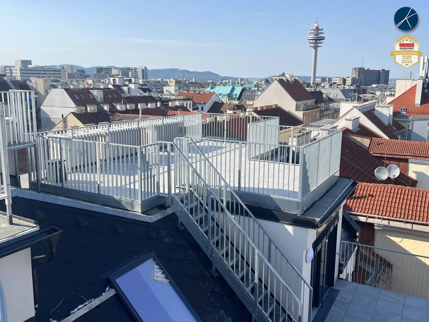 Apartment First Occupancy Roof Terrace Panoramic View