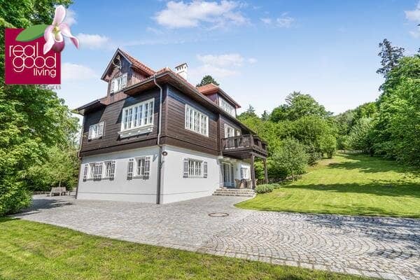 Eine außergewöhnliche Villa im Wienerwald – Historische Eleganz trifft auf zeitlosen Wohnluxus