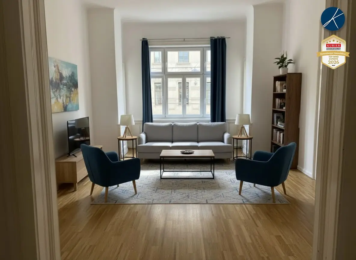 Traumhaftes Altbau-Juwel - kreisförmig begehbar!