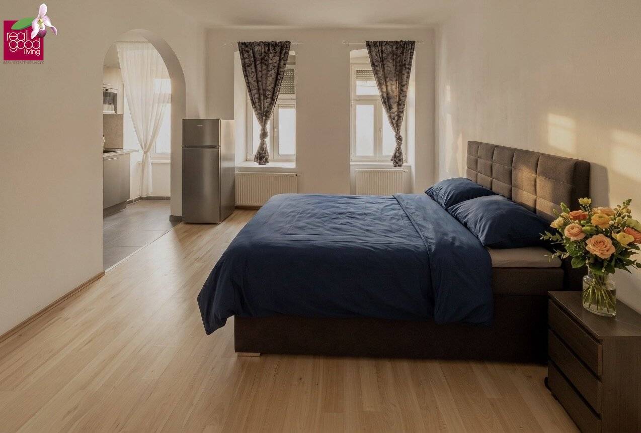 Möblierter Altbau-ERSTBEZUG nahe U6 & AKH – Charmantes Studio in 1170 Wien