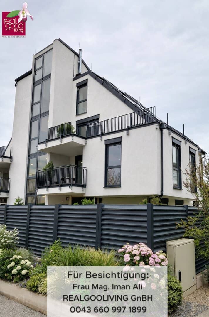 Erstbezug | Exklusive 4-Zimmer Dachterrassenwohnung 128 m² mit Lift direkt in die Wohnung | Nähe Lobau & Mühlwasser | 1220 Wien!