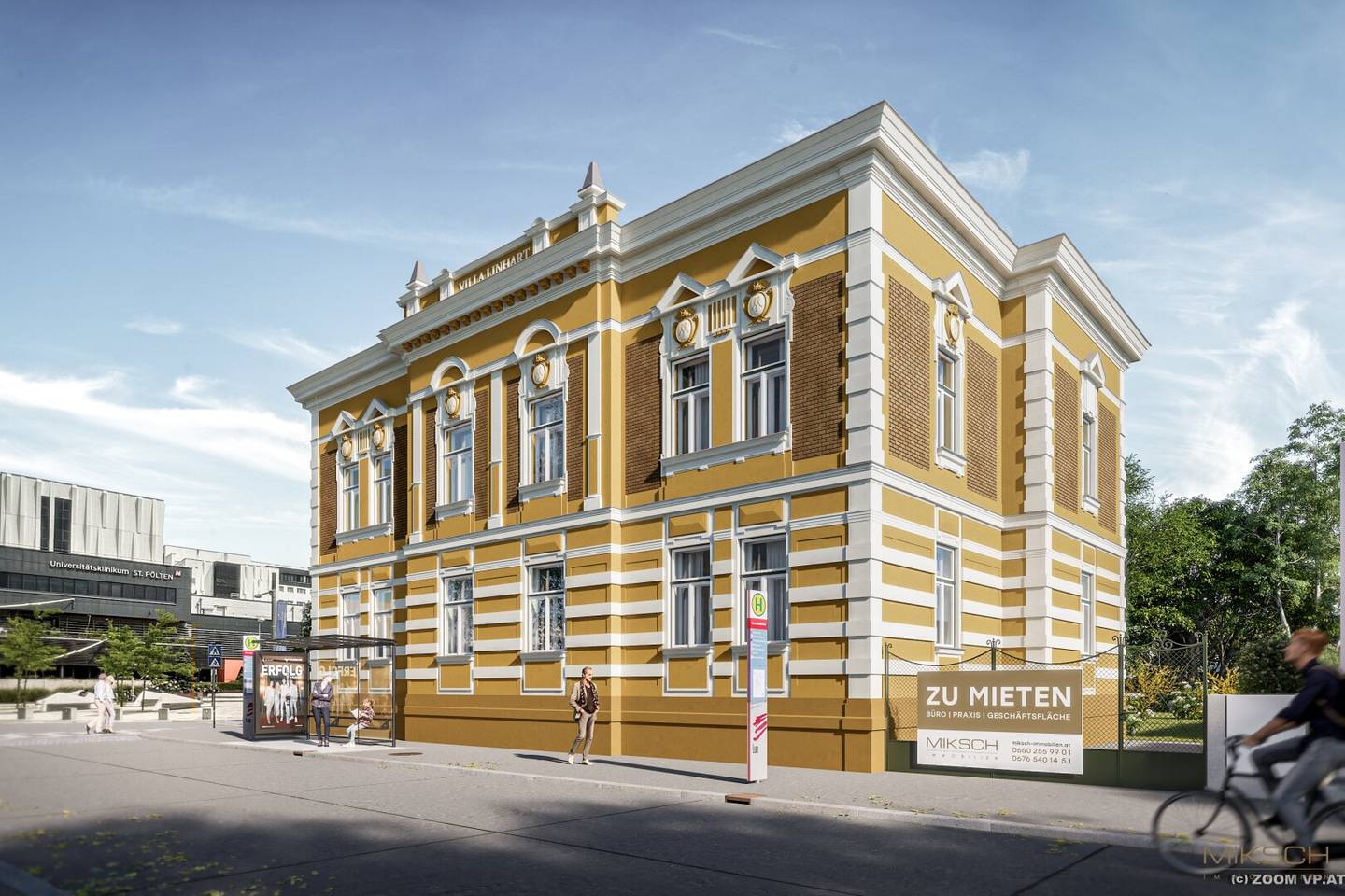 NEU | Historische Villa mit Zukunftspotential und Zubau-Möglichkeit – Top-Lage in St. Pölten!