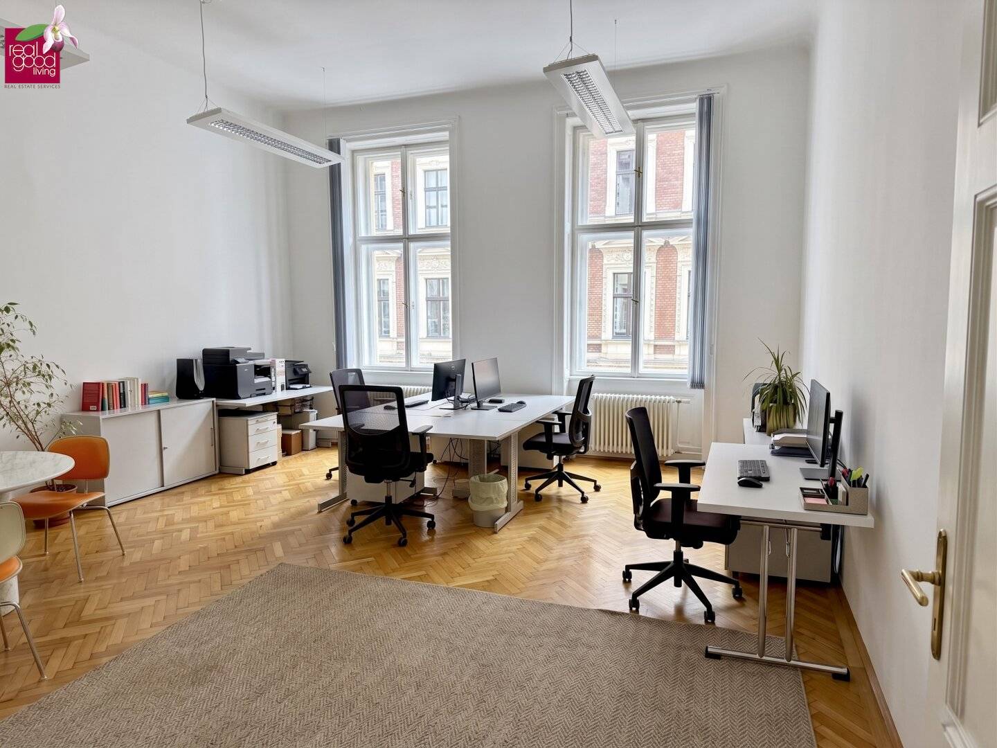 Flexibles Arbeiten im Herzen Wiens - Modernes Shared Office -  Nähe Wiener Börse mit 36,60m², 2 WCs und Klimaanlage für 1.890,00 € Miete
