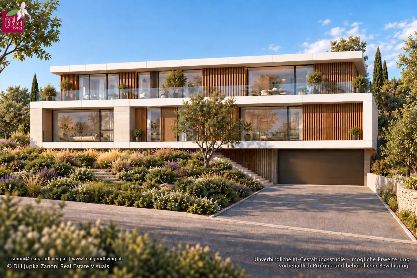 AUREA 360° II – WEITBLICK MIT FREIRAUM I  bewilligter Panorama-Residence in Kapfenstein