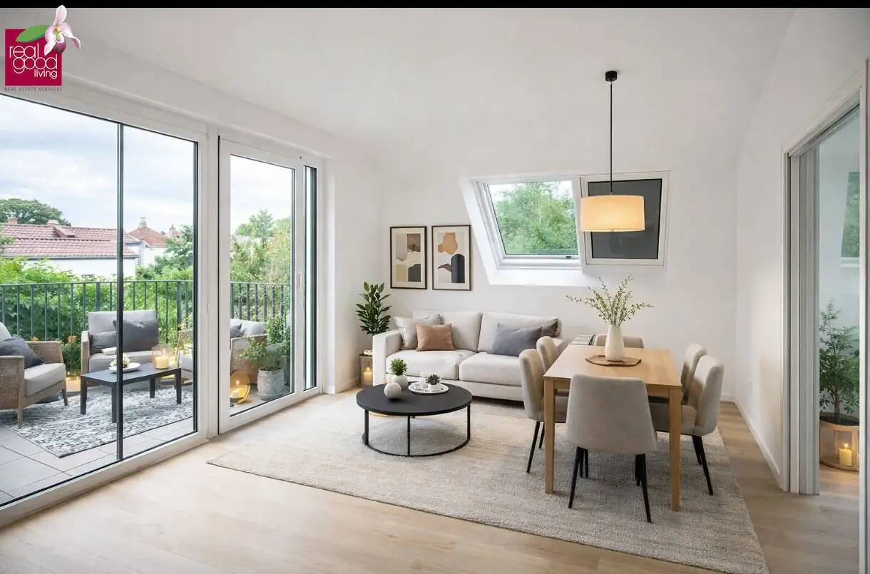 Erstbezug | Moderne 3-Zimmer Wohnung 59 m² | Terrasse & Balkon | Nähe Lobau & Mühlwasser | 1220 Wien