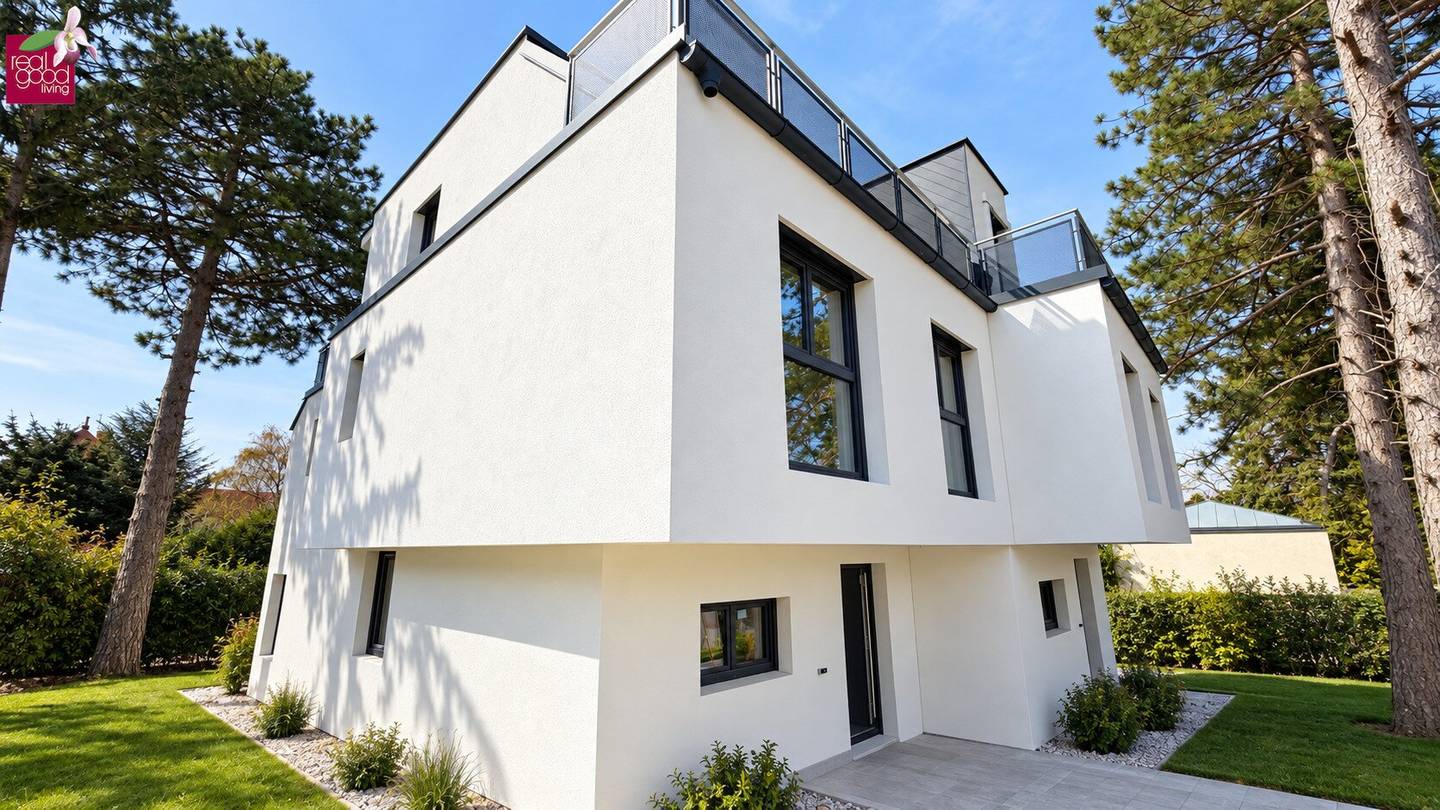 FAMILIENTRAUM IN 1210 WIEN – MODERNE DOPPELHAUSHÄLFTE AUF EIGENGRUND MIT GARTEN, 2 TERRASSEN & STELLPLATZ | ERSTBEZUG