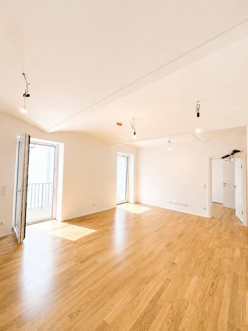 Exklusive 2-Zimmer-Erstbezugswohnung mit Loggia in absoluter Ruhelage