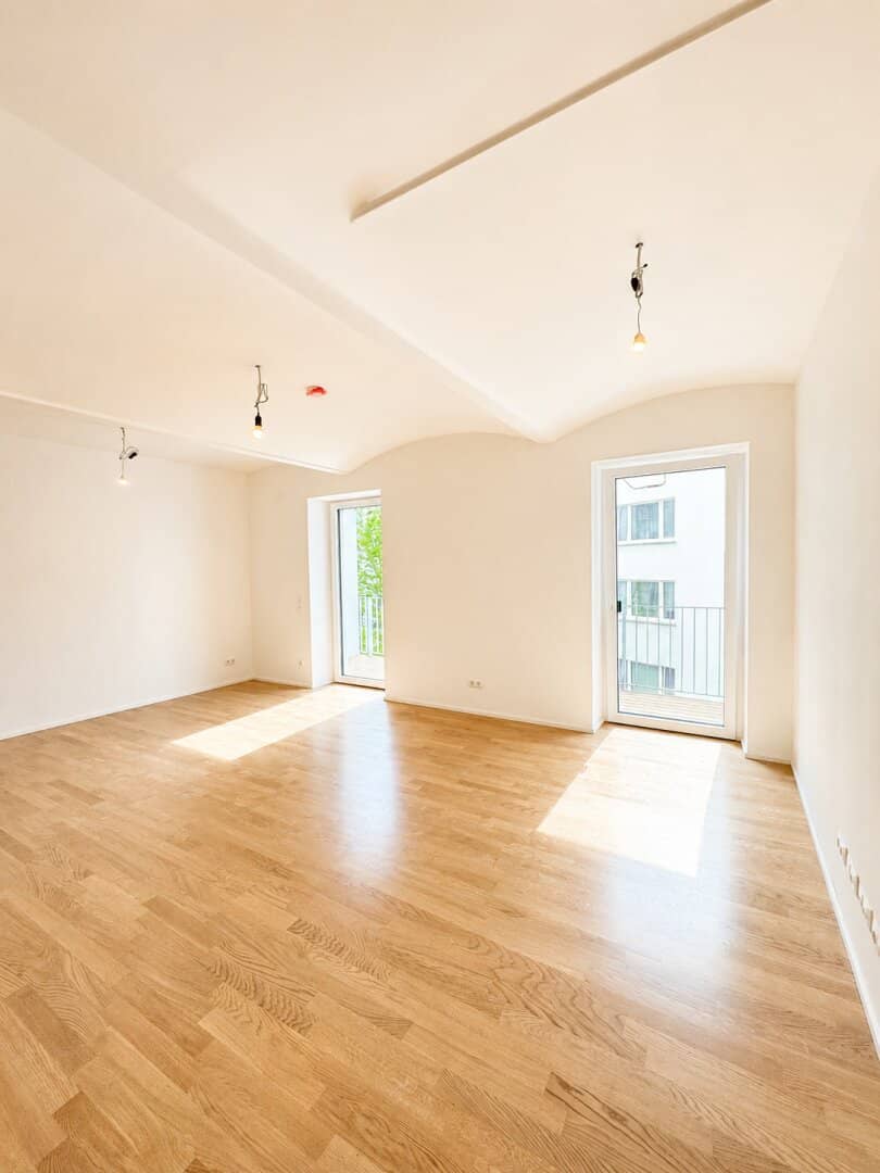 Exklusive 2-Zimmer-Erstbezugswohnung mit Loggia in absoluter Ruhelage