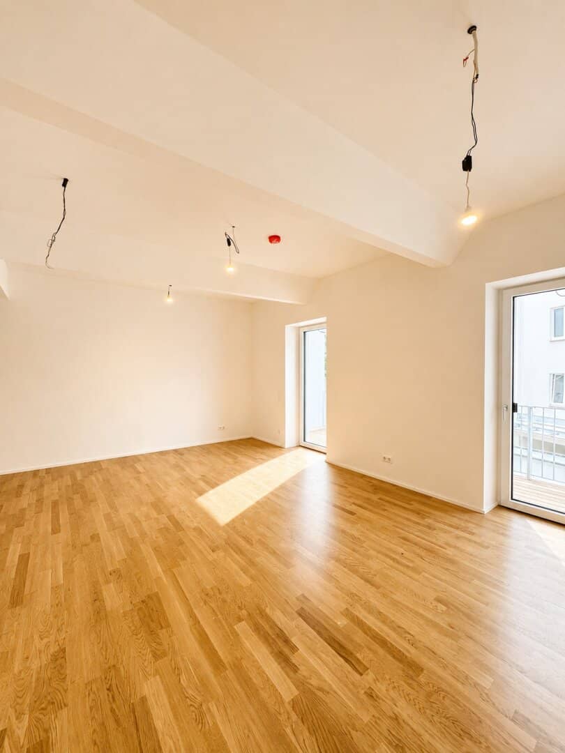 Stilvolle Erstbezugswohnung mit Loggia in absoluter Ruhelage im 2. Bezirk