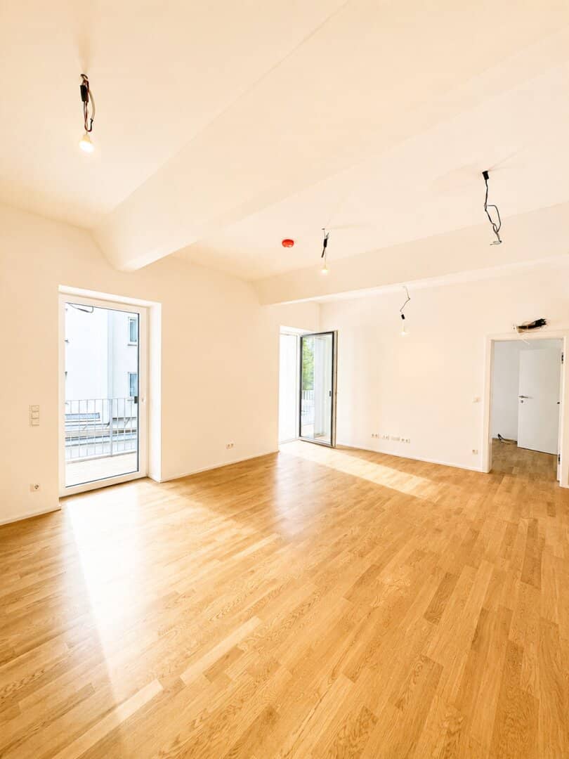 Stilvolle Erstbezugswohnung mit Loggia in absoluter Ruhelage im 2. Bezirk