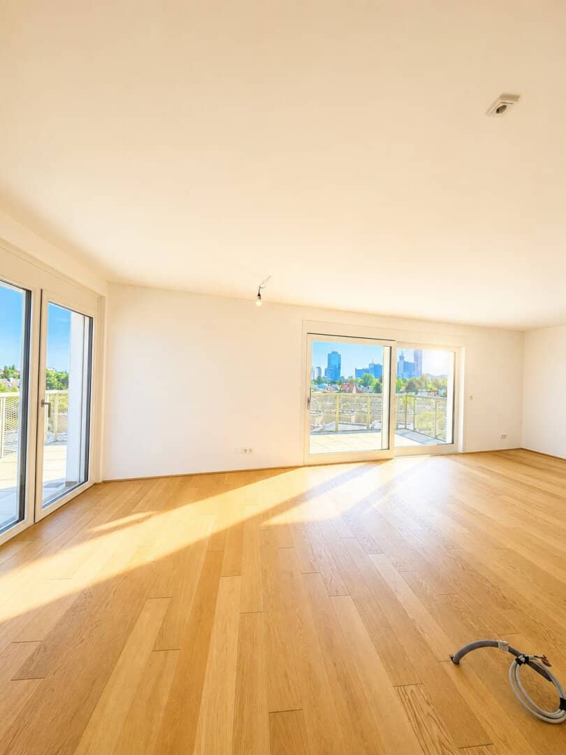 ***Provisionsfrei***LUXURIÖSER ERSTBEZUG MIT TRAUMTERRASSE – 3-ZIMMER-DACHGESCHOSSWOHNUNG IN 1210 WIEN