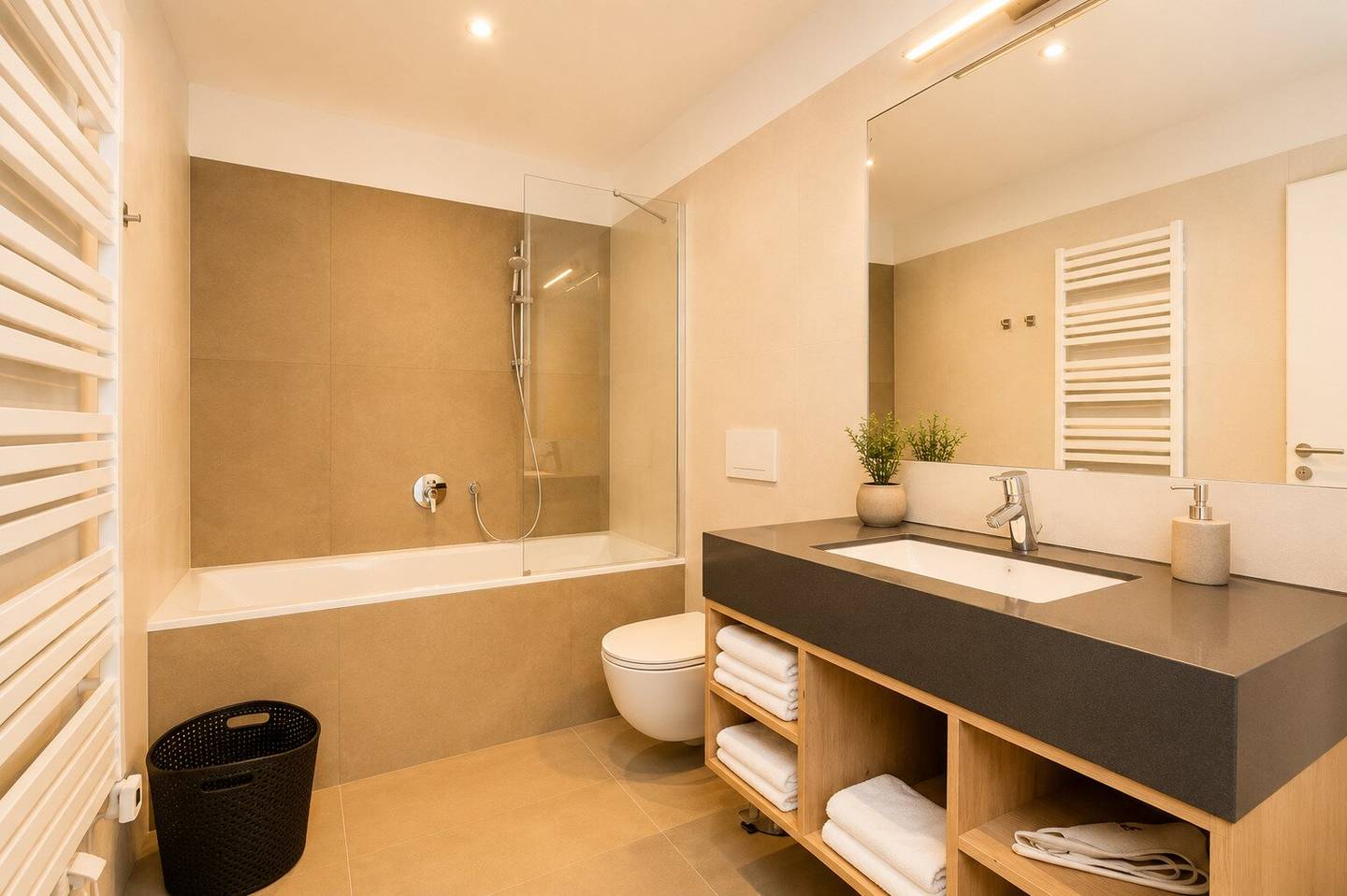 Dachgeschosswohnung mit 2 Terrassen nahe Augarten – Ruhelage & Fernblick