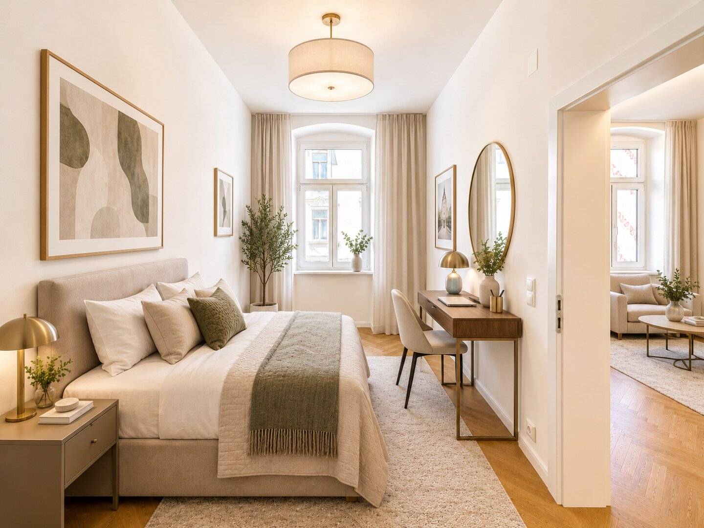 Stilvoll sanierte 3-Zimmer-Wohnung mit Lift in urbaner Bestlage
