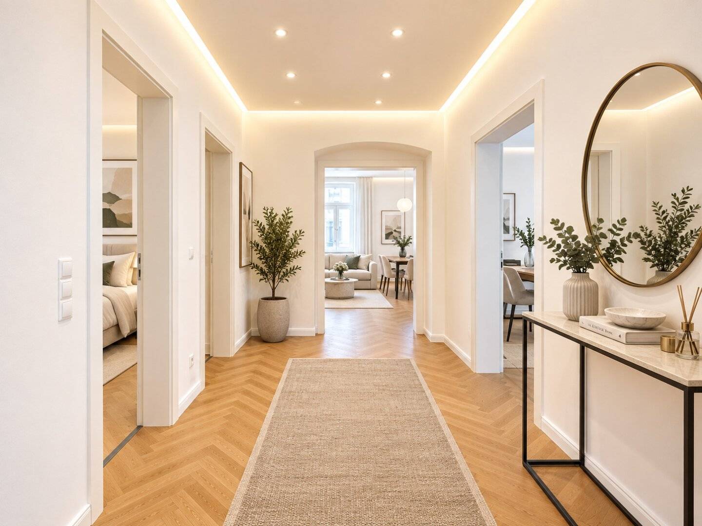 Stilvoll sanierte 3-Zimmer-Wohnung mit Lift in urbaner Bestlage