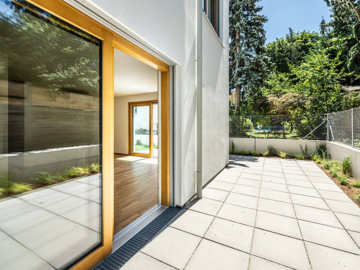 Neubau | Exklusive 3-Zimmer-Gartenwohnung in ruhiger Innenhoflage