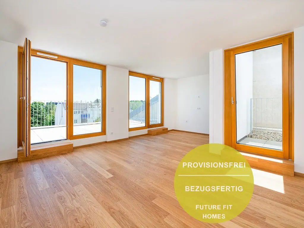 FutureFitHomes | Exklusive 3-Zimmer-Dachgeschosswohnung mit Terrasse