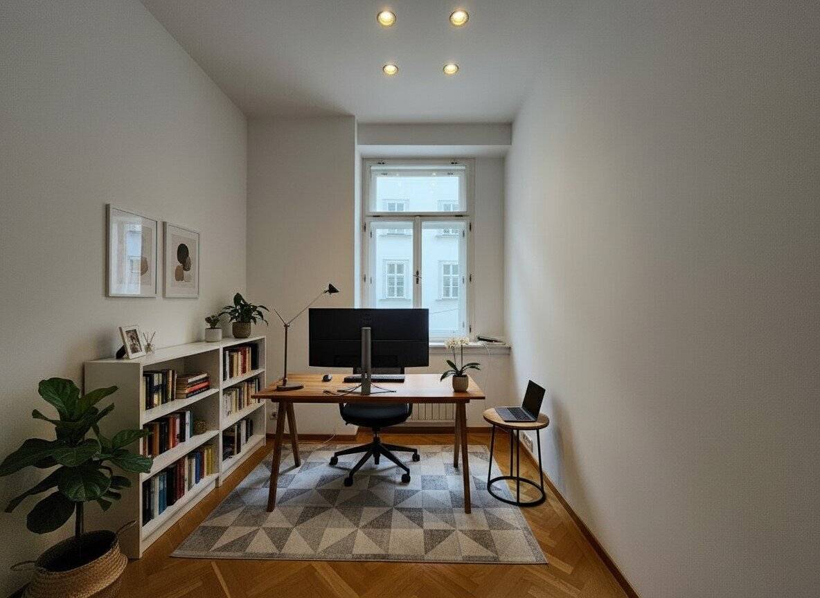 LAURENZERBERG: EXKLUSIVE 4 ZIMMER-WOHNUNG (STILALTBAU) MIT MARMORBAD/SAUNA UND TERRASSE IM INNENHOF