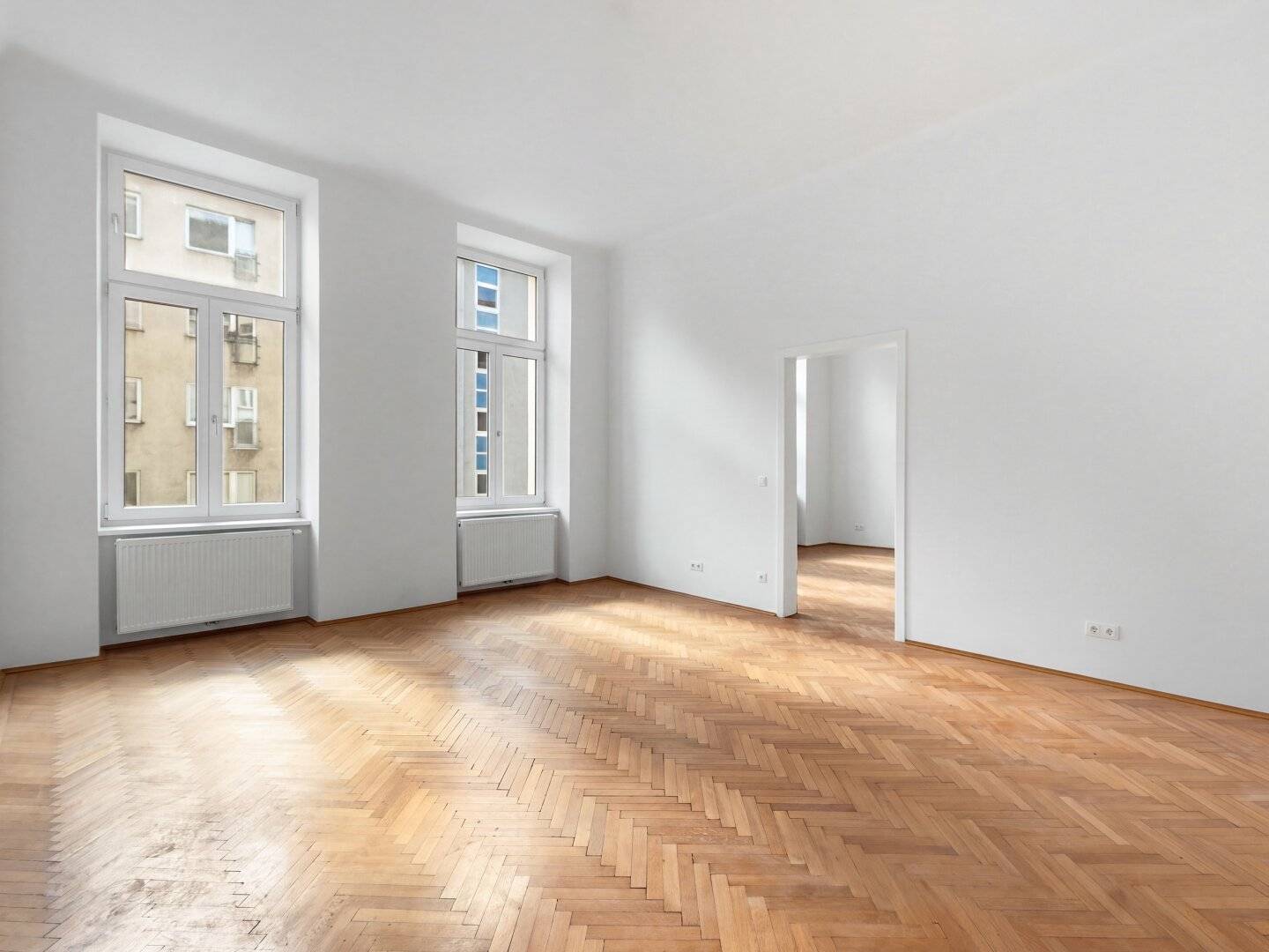 4-Zimmer-Altbau beim Augarten – Balkonvergrößerung möglich