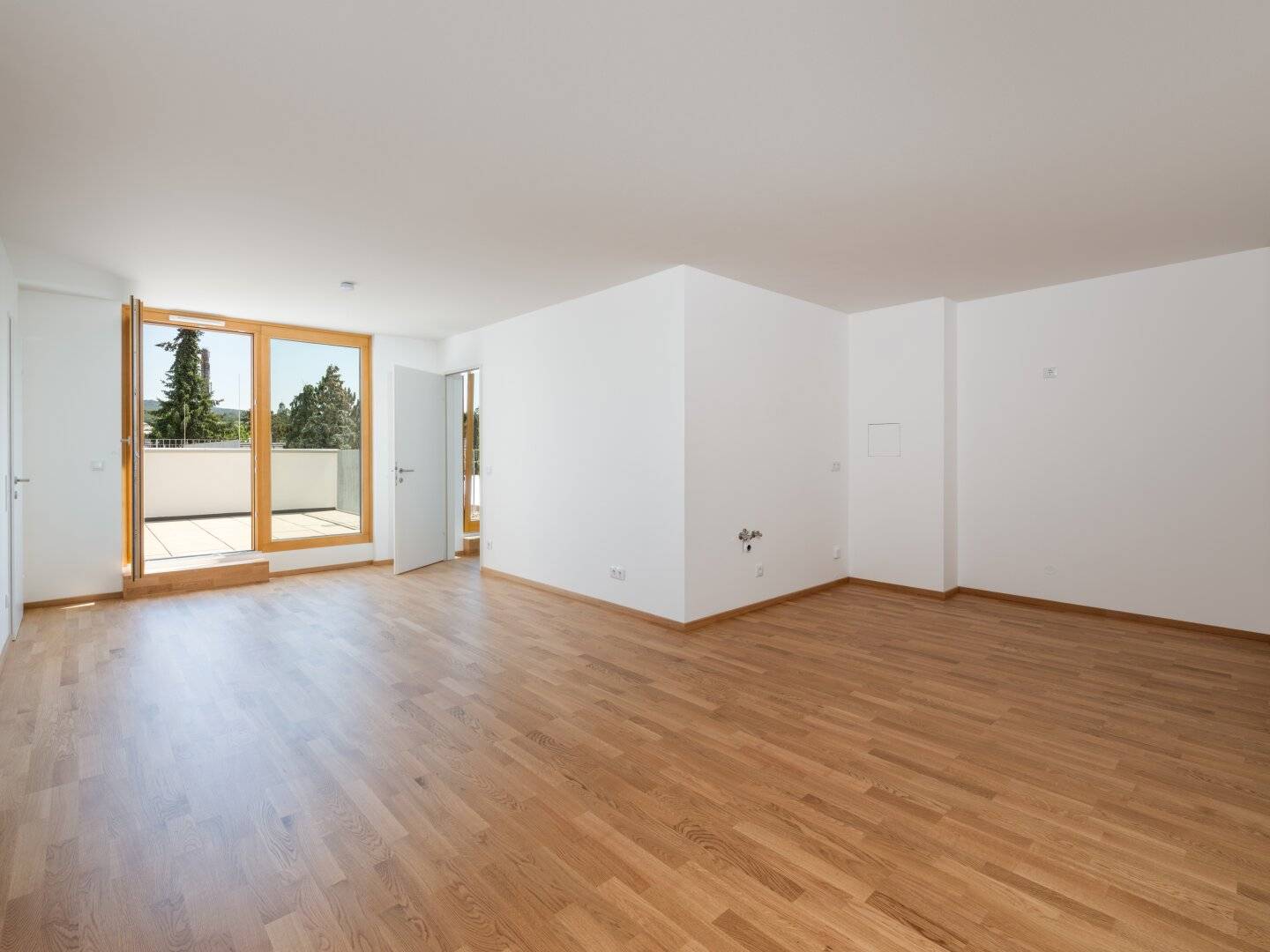 Neubau: 3,5-Zimmer-Eigentumswohnung mit 16 m² Außenfläche & Blick ins Grüne