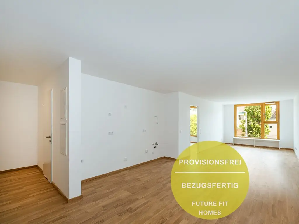 Neubau | Helle 2-Zimmer-Eigentumswohnung mit exklusivem Dachterrassenabteil