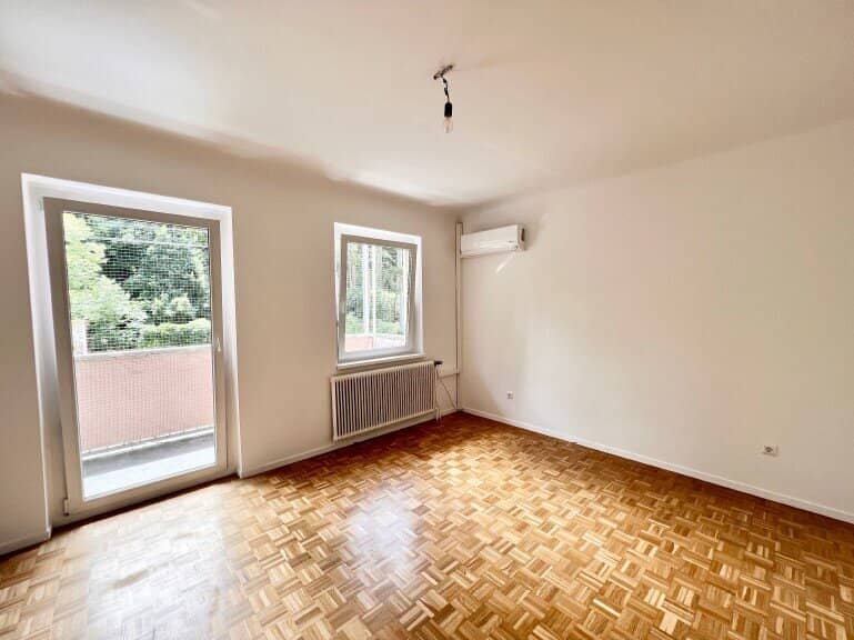 KROTTENBACHSTRASSE: BIS 2027 BEFRISTET VERMIETETE, 3 ZIMMER-WOHNUNG MIT BALKON/KLIMA