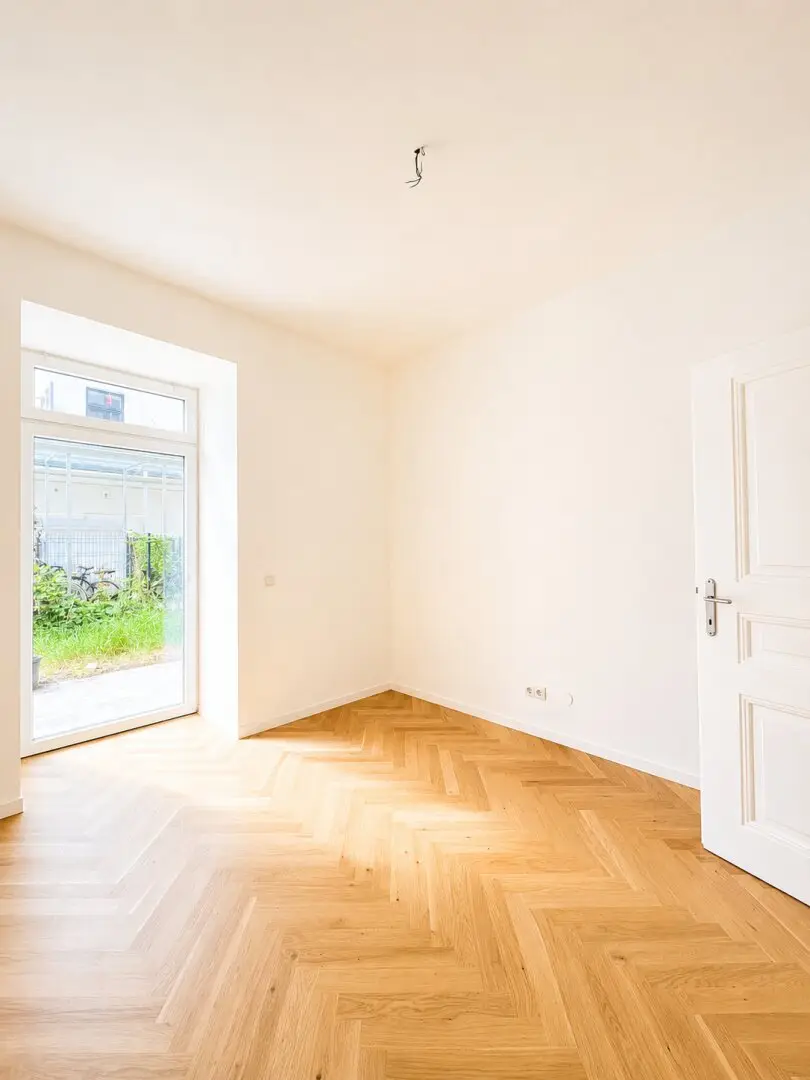 Stilvolle Gartenwohnung in Bestlage der äußeren Mariahilfer Straße