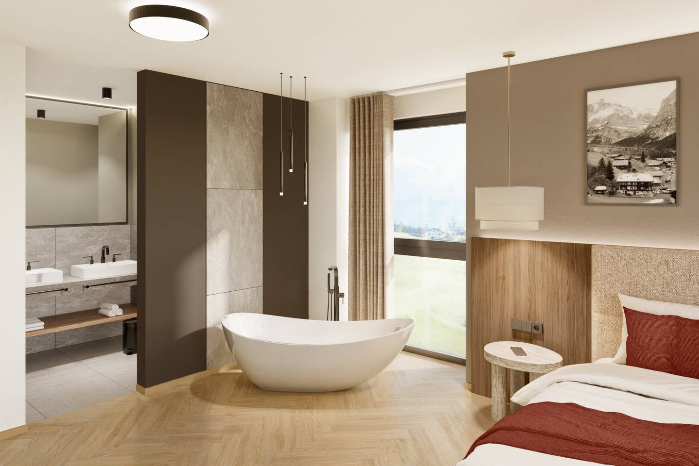 Luxus Investment in Werfenweng ! 4-Zimmer-Apartment mit Garten, Whirlpool & En-Suite-Bädern