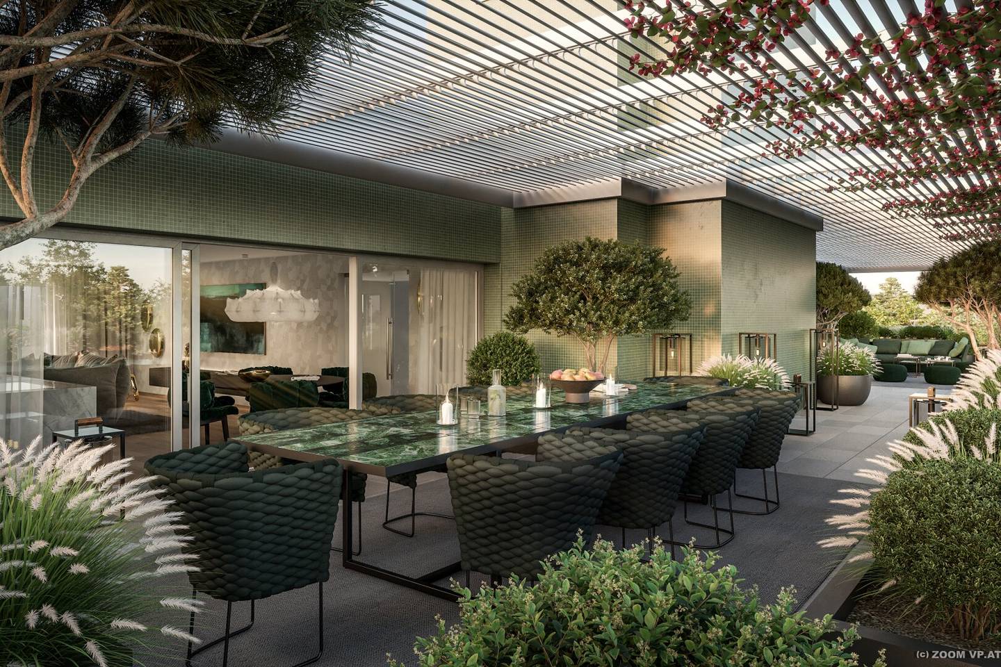 Einzugsbereites Penthouse - 3 Ebenen - 139 m² Terrasse und Blick über Wien