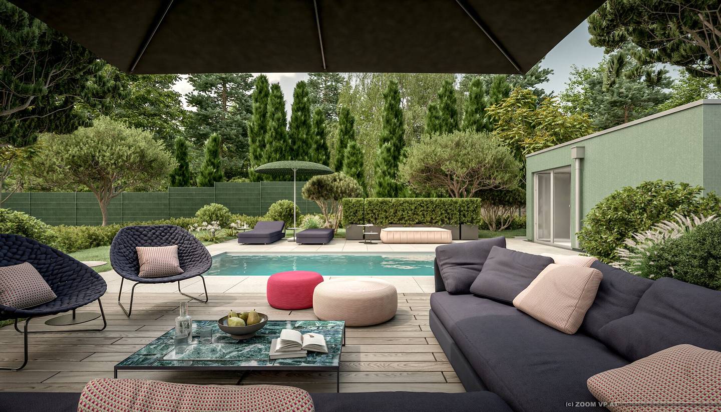 Bezugsbereit in Bestlage – Luxuswohnung mit Privatgarten & Pool in Grinzing
