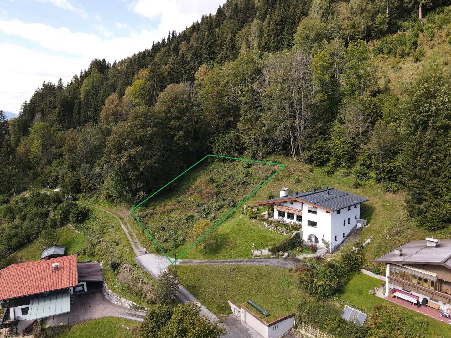 Logenplatz am Sonnenhang: Baugrundstück Region Zell am See