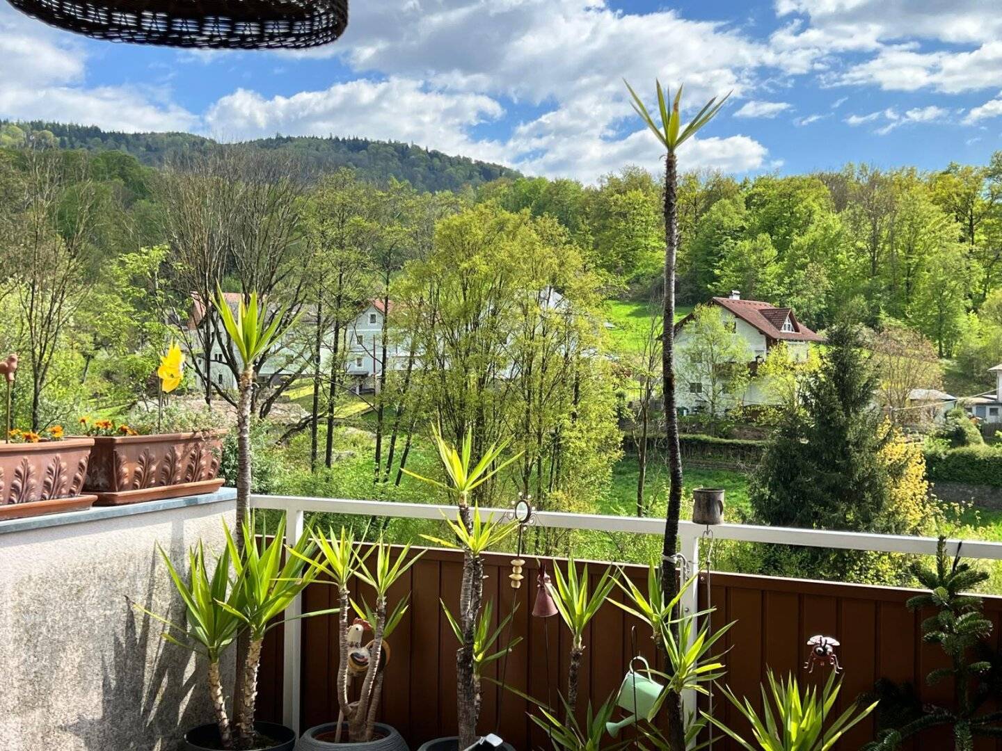 Loggia-Ausblick
