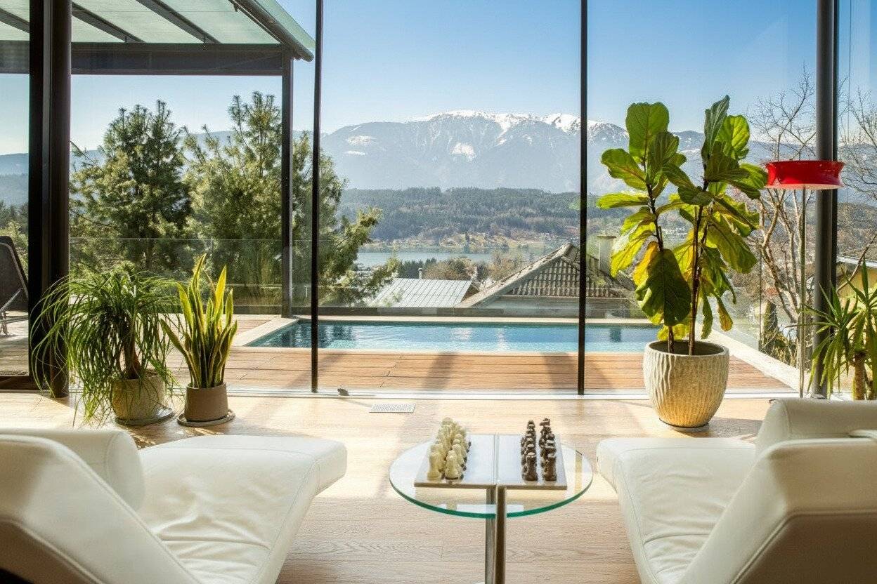 Architektenvilla in Bestlage - Millstätter See zu Ihren Füßen