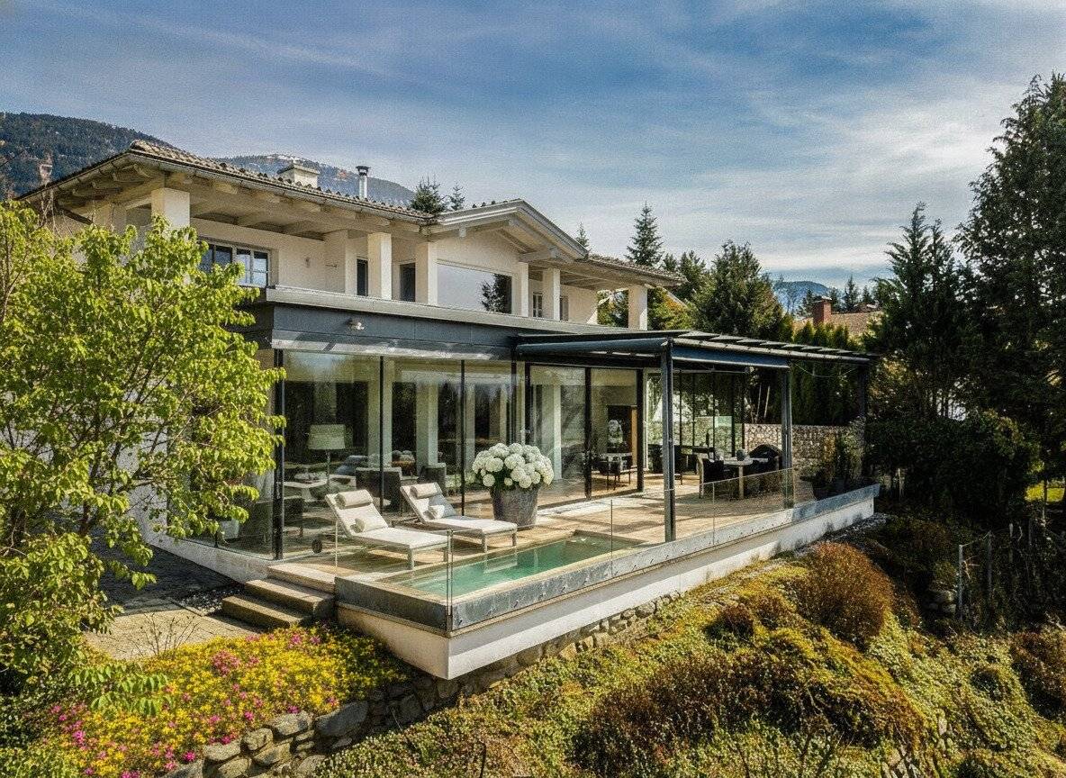 Architektenvilla in Bestlage - Millstätter See zu Ihren Füßen