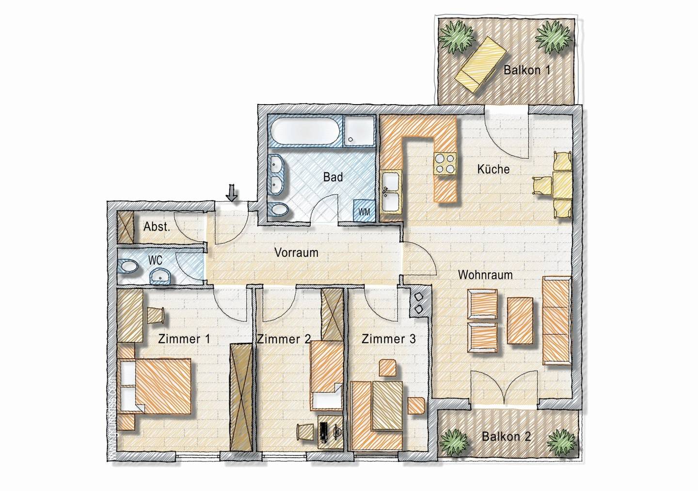 Grundriss 1