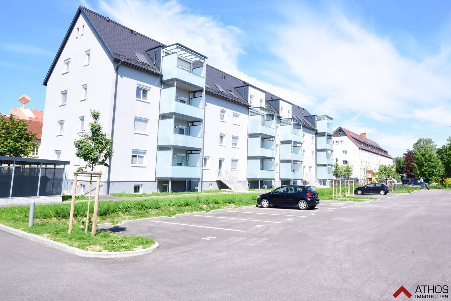 Freistellplätze in Wels in der Franz-Fritsch-Straße zu vermieten