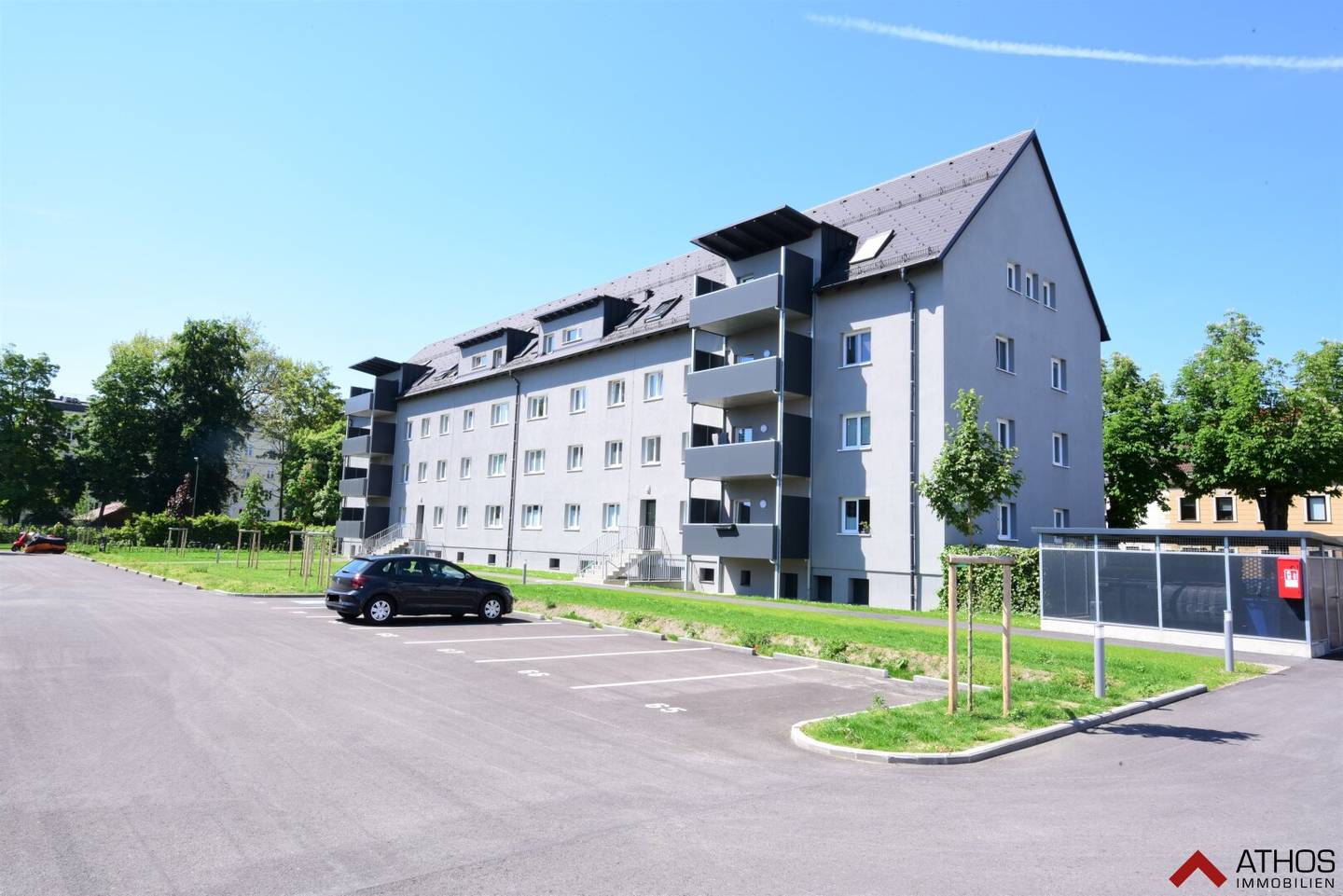 Freistellplätze in Wels in der Franz-Fritsch-Straße zu vermieten