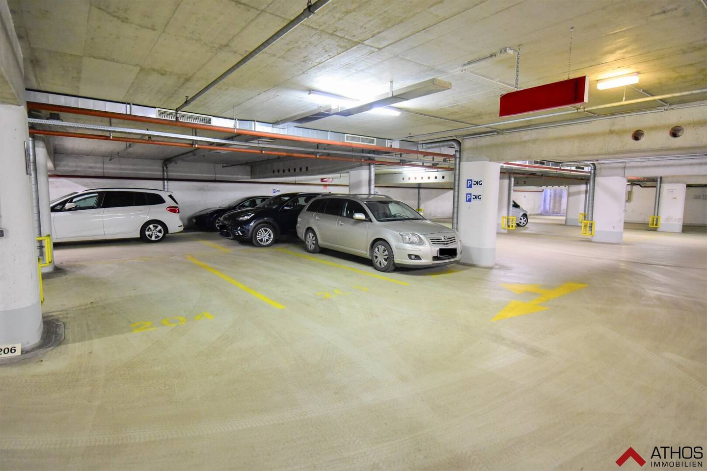 Tiefgaragenplätze in Urfahr zu vermieten