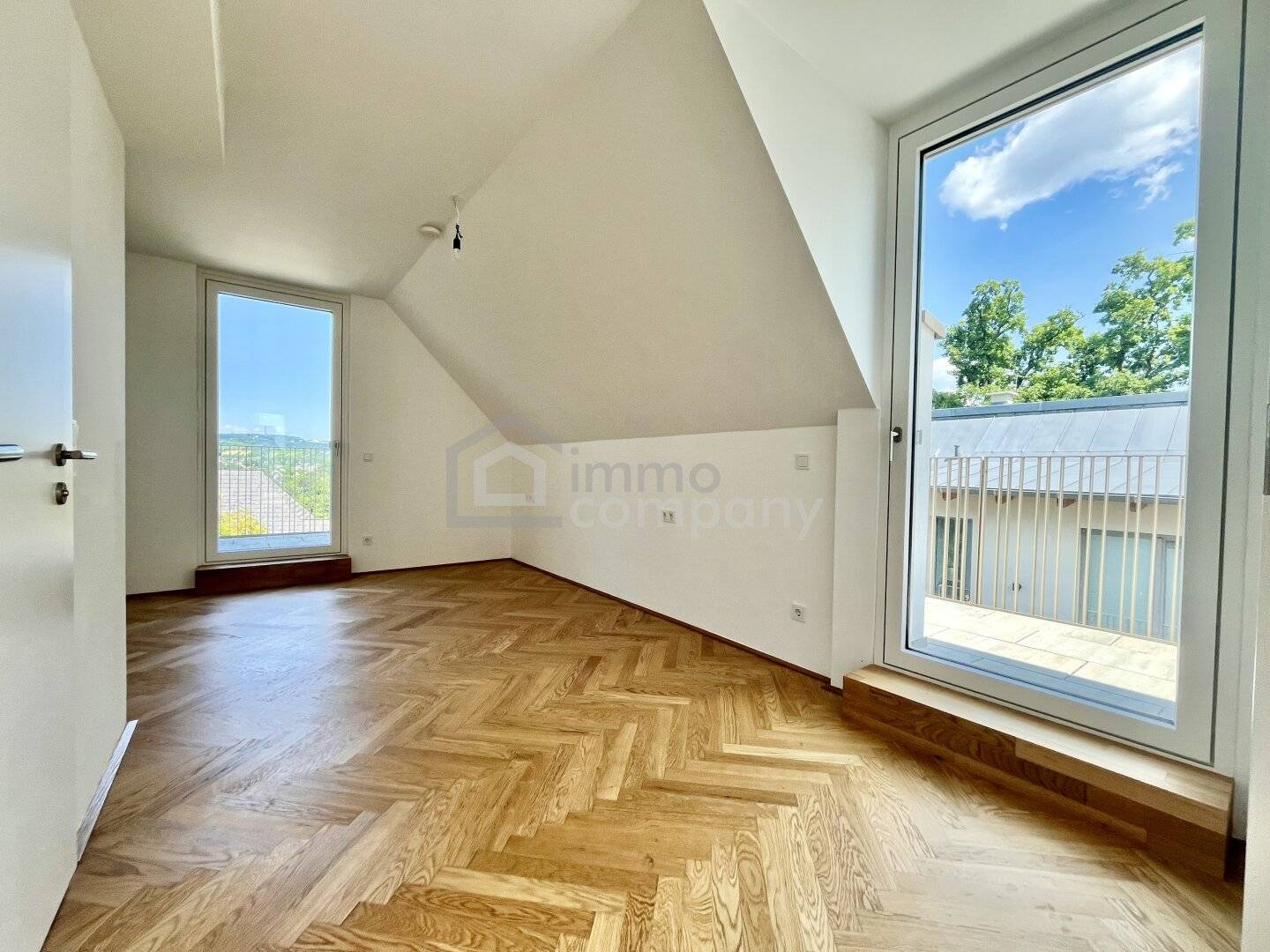 Moderner Luxus in Grünlage mit Fernblick über Wien - Erstbezug