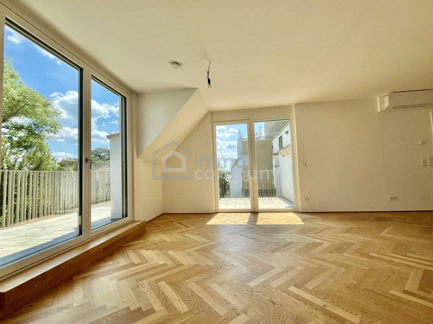Moderner Luxus in Grünlage mit Fernblick über Wien - Erstbezug