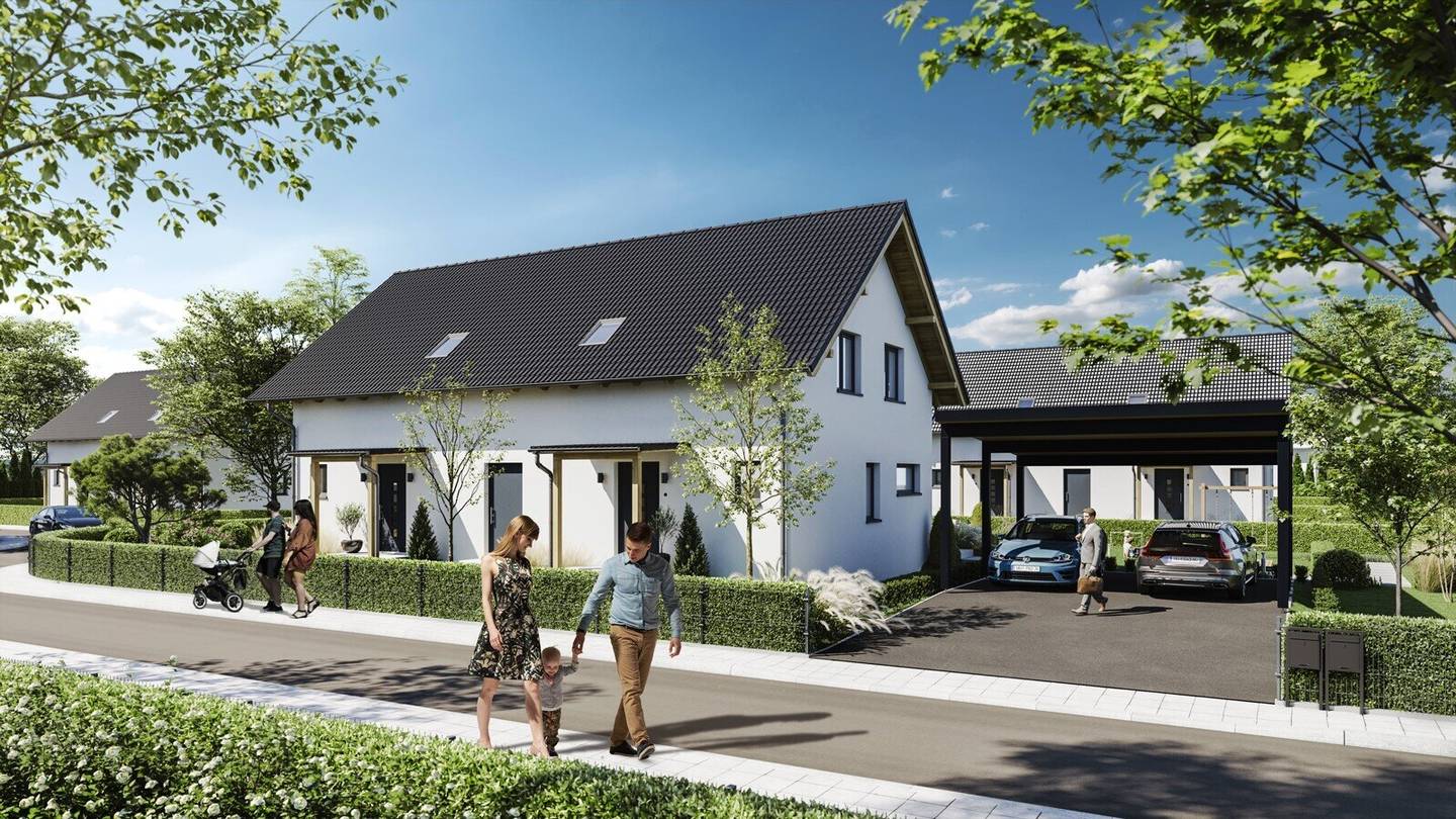 3 SCHLAFZIMMER | GARTEN MIT 274M2 | DOPPELCARPORT | 100M2 WOHNFLÄCHE