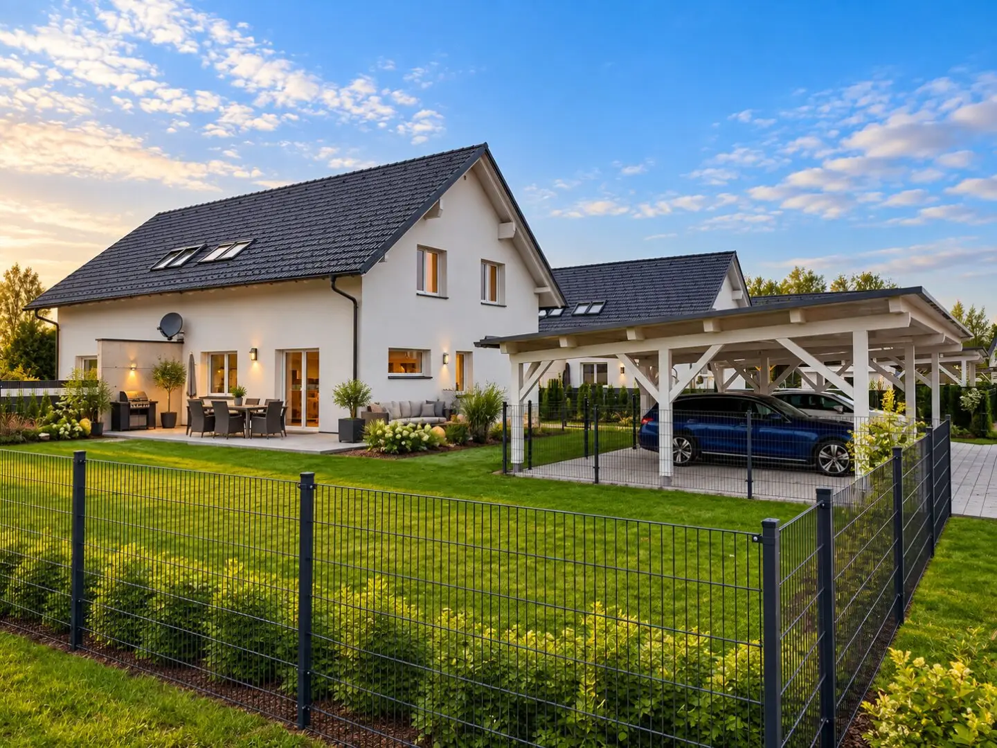 3 SCHLAFZIMMER | GARTEN MIT 274M2 | DOPPELCARPORT | 100M2 WOHNFLÄCHE
