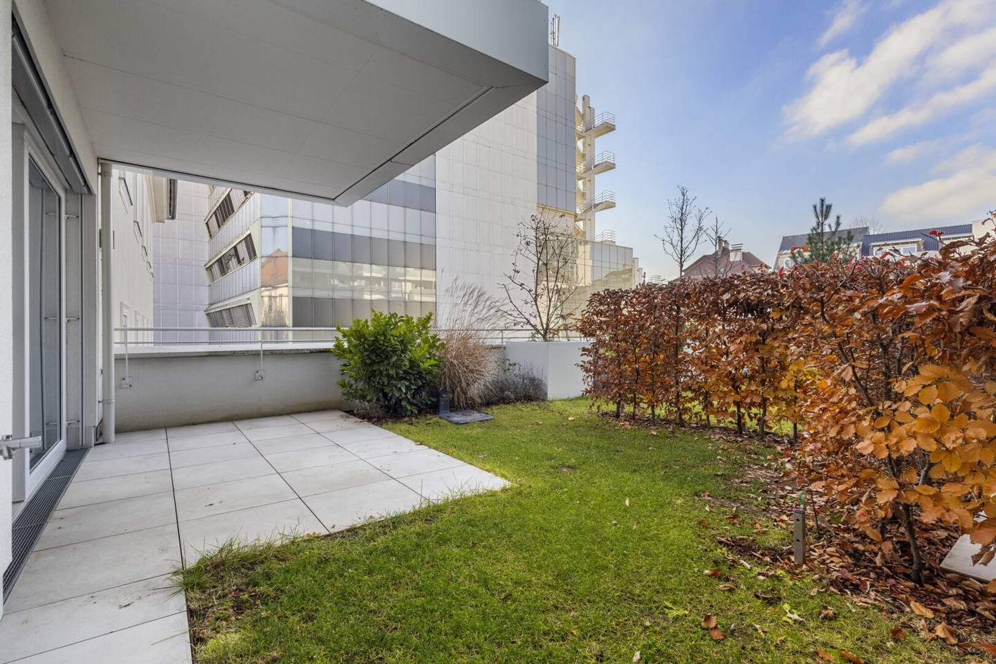Neubau: Mega 3 Zimmerwohnung mit Terrasse & Garten am Benediktinermarkt!